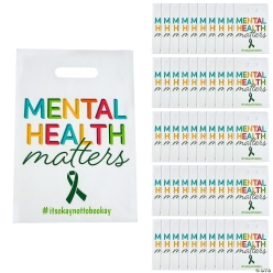 Mental Health Matters Plastic Goody Bags - 50Pk
