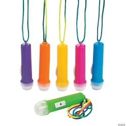 Flashlights on a Rope - 12Pk