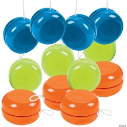 Neon Yo-Yos - 12Pk