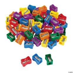 60% OFF: Bulk Pencil Sharpener Assortment -72 Pack