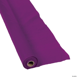 Plum Purple Plastic Tablecloth Roll 100 Foot