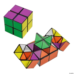 Infinity Magic Puzzle Cube - 12Pk