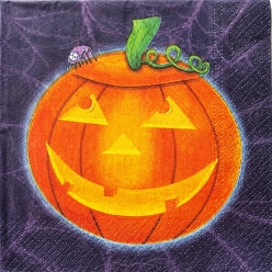 **Playful Pumpkin Dinner Napkins-16 PK