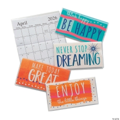 2026 - 2027 Make a Statement Pocket Calendars-12Pk