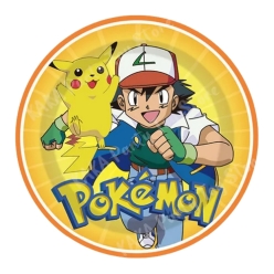 Pokemon Dessert Plates - 10 PK