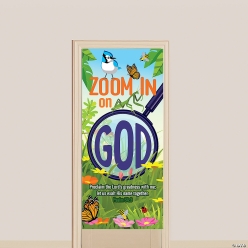 Zoom In VBS Zoom in on God Door Banner