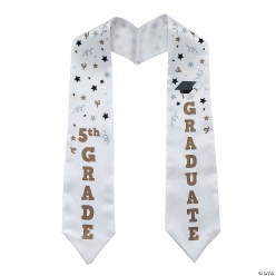 Kids 5th Grade Graduation Stole