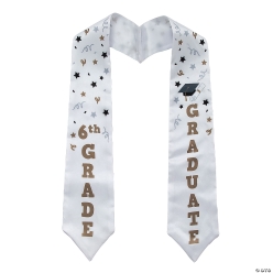 Kids 6th Grade Graduation Stole
