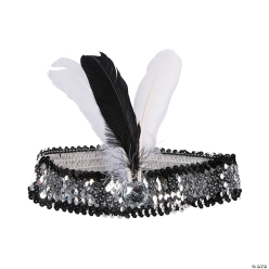 Roaring 20s Feathered Headpiece