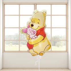 Pooh and Piglet Giant 86cm Supershape Balloon