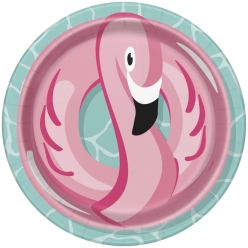 Summer Fun Pool Party Dinner Plates - 8 PK