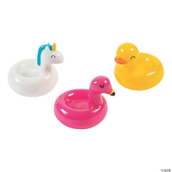 Pool Party Float Character Toys 12pk