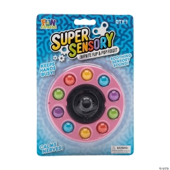 Super Sensory Infinite Flip & Pop Fidget Toys - 6Pk