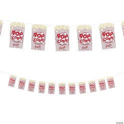 Popcorn Box 7 Foot Garland