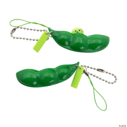 Popping Pea Pod Fidget Toys - 12Pk