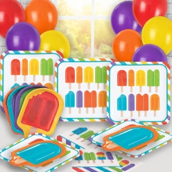 *Popsicle Birthday Party Pack for 8