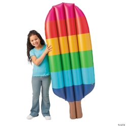 Jumbo Rainbow Inflatable Popsicle Party Water Float