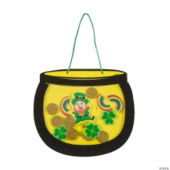 Pot of Gold Sign Craft Kit - 12Pk