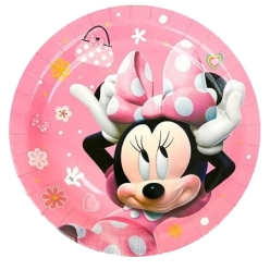 Pretty Minnie Dinner Plates - 8 PK