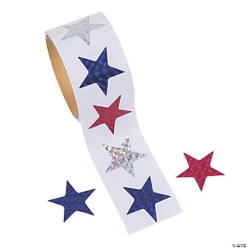 Prismatic Star Stickers -100Pk