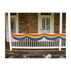 Rainbow Fabric Bunting 5 Ft