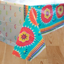 Fiesta Printed Plastic Tablecover
