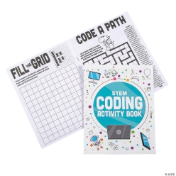 STEM Early Coding & Programming Activity Books-24Pk