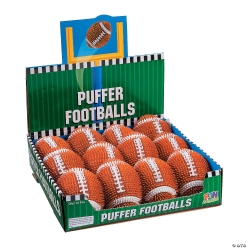 Puffer Footballs - 12Pk