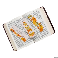 Religious Fruits of the Spirit Fall Pumpkin Bookmarks-24Pk