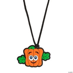Spookley the Square Pumpkin Character Necklaces - 48Pk