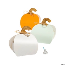 Pumpkin Favour Boxes - 12Pk