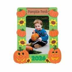 Pumpkin Patch Picture Craft Kits - 12 Pack