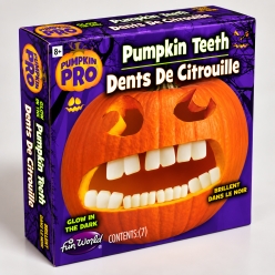 GID Pumpkin Buck Teeth