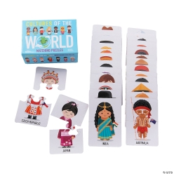 Cultures of the World Matching Puzzles - 60 Pcs