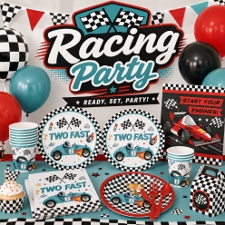 Race Car Racing Birthday Party Supplies