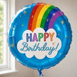 Birthday Rainbow & Cloud 18