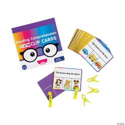Reading Comprehension Clip Cards