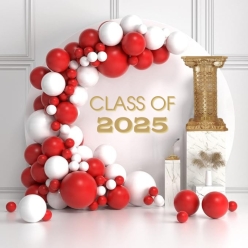 *40% OFF: 76pc Red and White Balloon Arch Kit