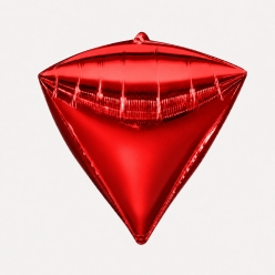 Red Diamond Shaped 17