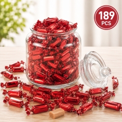 Red Foil-Wrapped Caramels - 189pcs