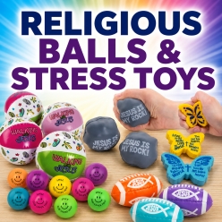 Religious Balls & Stress Toys