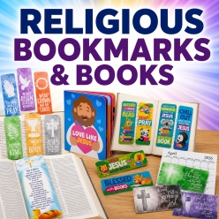 Religious Bookmarks & Books