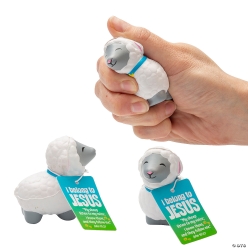 Religious Easter Stress Toys with Card-12Pk
