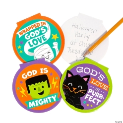 Religious Halloween Notepads - 24Pk