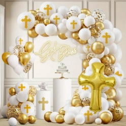 50% OFF: Religious 103pc Balloon Arch