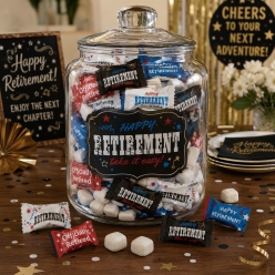 Happy Retirement Buttermints -108 PK