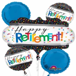 Retirement Giant Balloon Bouquet