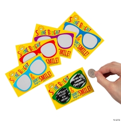 End of Year Scratch 'N Reveal Joke Cards-24Pk