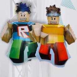 Roblox Jumbo 86cm Two Character Sided Supershape Foil Balloon