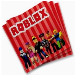 Roblox Friends Dinner Napkins - 10 PK
